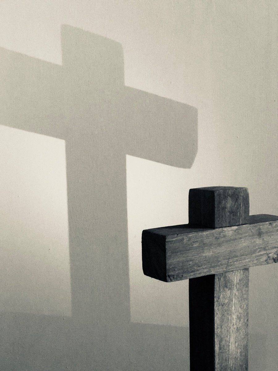 NRollason's tweet photo. I made this cross when I was still a child living at home... 20+ years on I found it in my garage. So this Good Friday I say “Thank you for the cross my friend” #goodfriday #easter #thankyouforthecross #friendofjesus https://t.co/uAlnQxnfdo