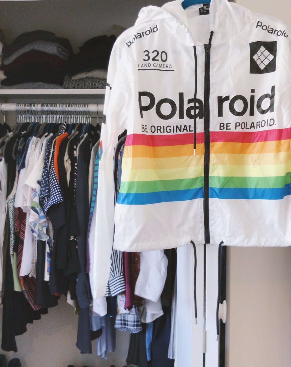 polaroid be original windbreaker