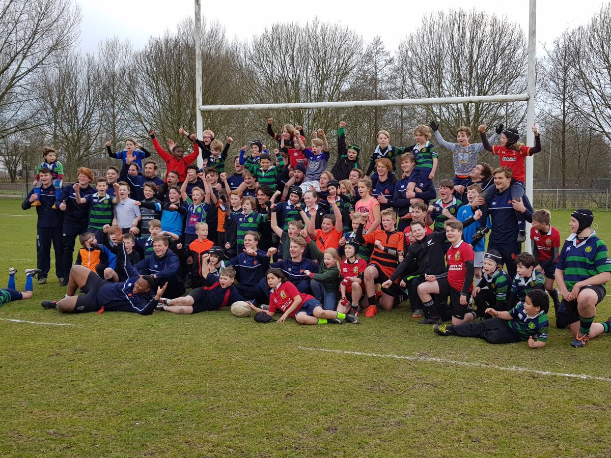 Rugby Nederland onder 20 dank voor een super clinic