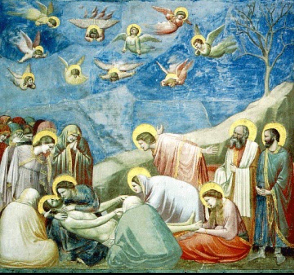 La deposizione di Cristo 

#Giotto #CappellaDegliScrovegni #Padova