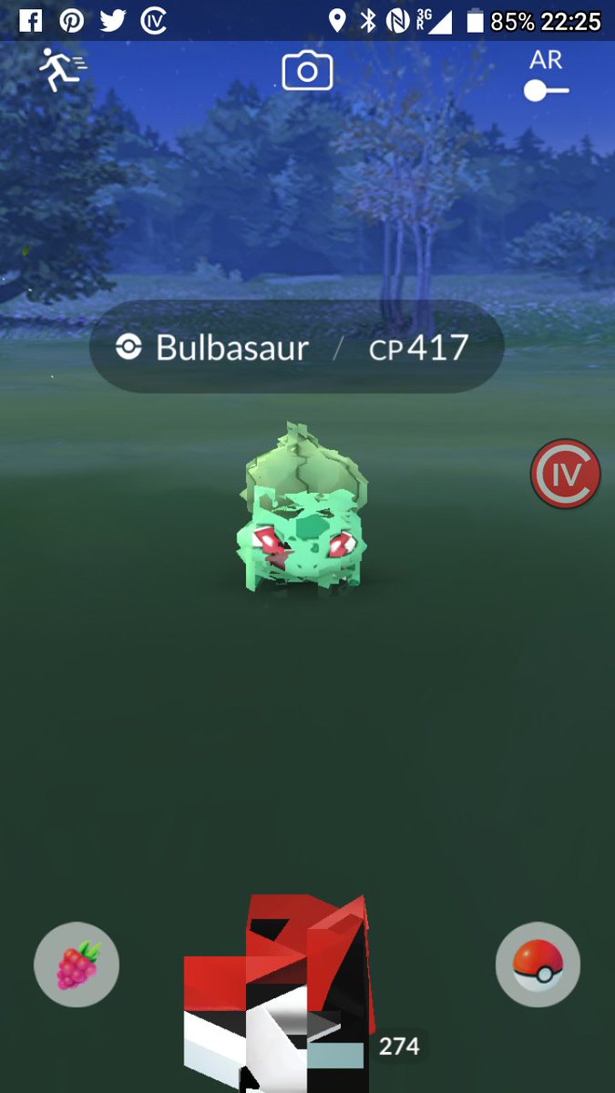ValorCardiff's tweet image. My first encounter reward was a little bit glitched. Anyone else experience this?
#PokemonGO