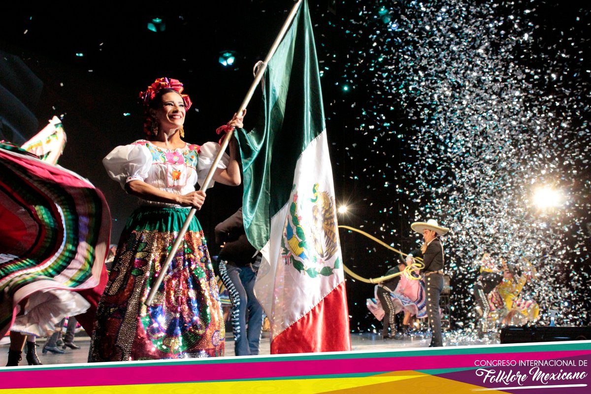 CIFolkloreMX's tweet photo. Muchas gracias a todos los que nos acompañaron el día de anoche en nuestra Gala del Folklore Mexicano

¡¡Que viva México!! https://t.co/AXlklYGq55