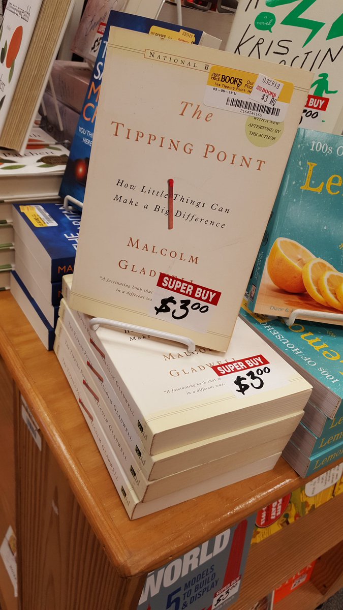 MrsRass's tweet photo. Hey, AP Lang:  Lots of Gladwell books at Half Price Books Lewisville. Get yours and be ready to talk next Friday. https://t.co/DUawFaaiuD