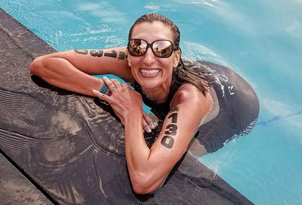 Up close with Lauren Brandon about swimming, IM Kona and much more slowtwitch.com/Interview/One_… #triathlon #IRONMAN #swimming
