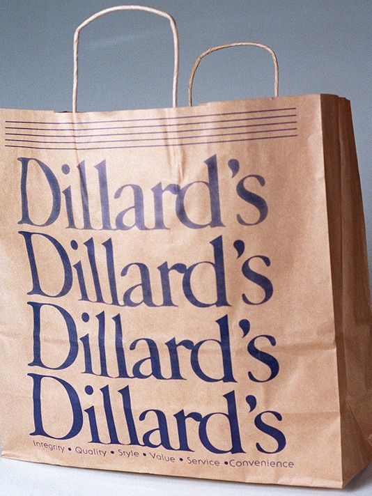 dillards shopping bag