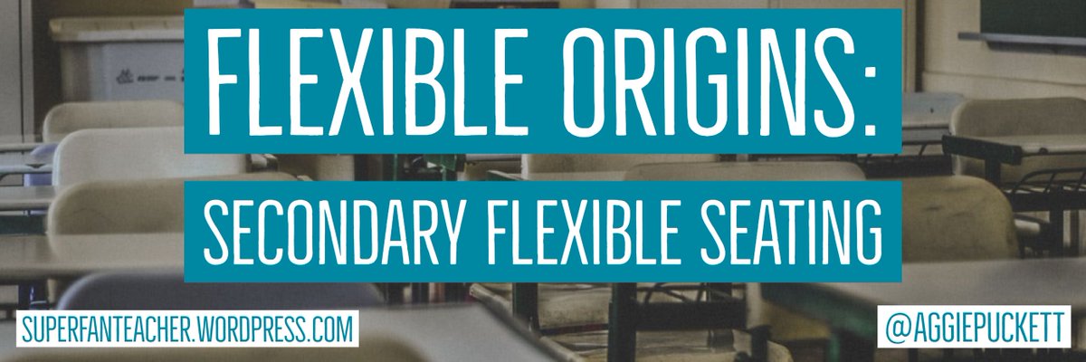 Latest Blog on Flexible Seating! Thank you to all the teachers who have inspired my journey to a more flexible classroom! 
superfanteacher.wordpress.com/2018/03/30/fle…