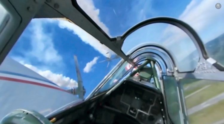 AirMuseumNet's tweet image. Ride along for 360° view inside the cockpit with the Geico Skytypers - airmuseumnetwork.com/ride-along-for…