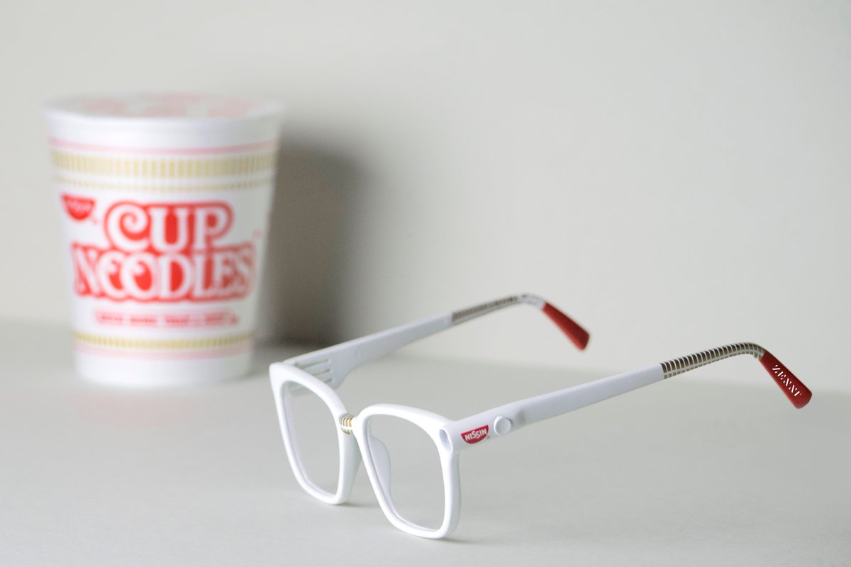 zennioptical's tweet photo. We teamed up with your favorite instant ramen brand #Nissin #CupNoodles to bring you these game-changing glasses! Enjoy your delicious noodles with fog-free frames while slurping away! #steamresistant🤓🍜😍 https://t.co/QPVVjtTFsB https://t.co/YA1htKFplp