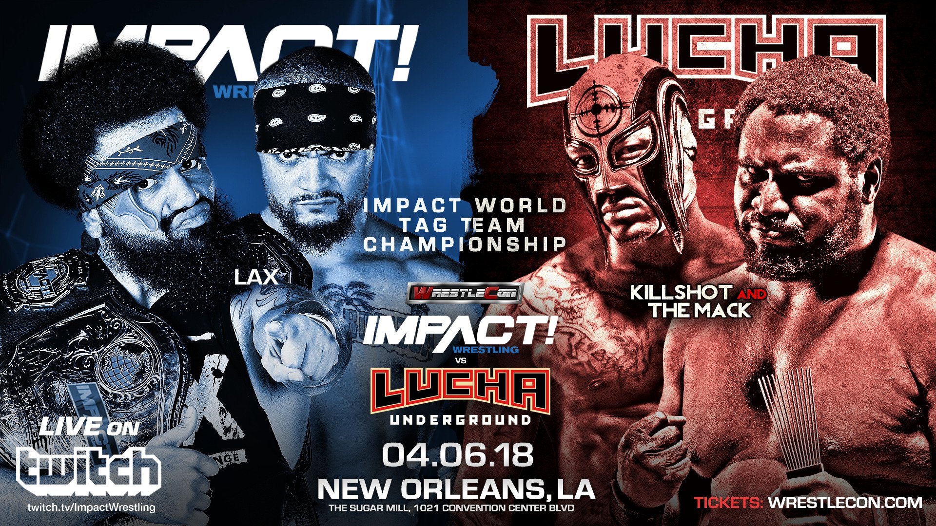 IMPACT on Twitter "We are ONE WEEK AWAY from worlds colliding as