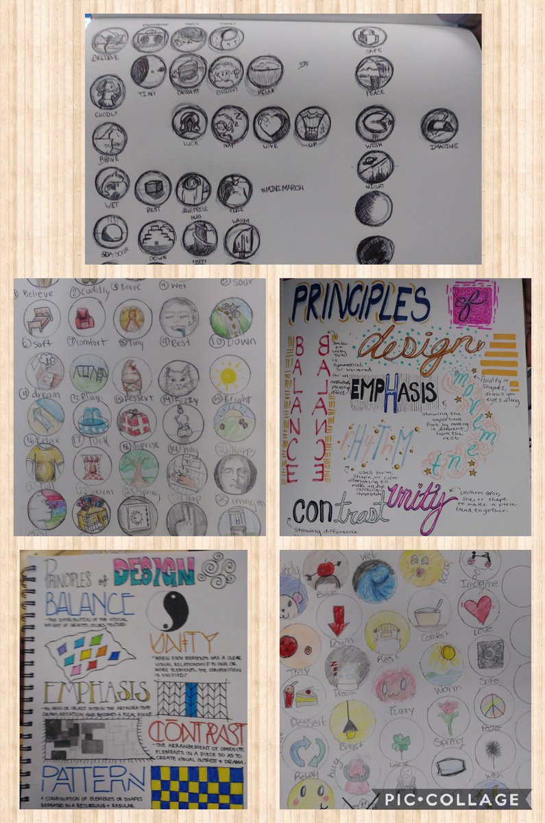 PebblebrookArt's tweet photo. Spent this week doing 'One Day Fun Day' projects. #minimarch Direct observation of food. Build &amp; Draw legos. Visual Vocabulary review. Grade reflections and a quiz. #CobbArtRocks #believeyoucan #southsideplc #K12ArtChat #onedayfunday https://t.co/f49hm882Lz