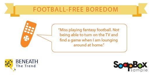 #Bored after #football season is over? Us too.
 <a href="/QuesterMR/">Quester Insights and Strategy</a> #infographic #dataviz #MarketResearch
Interested in more? Subscribe to our email list: eepurl.com/dnapWj