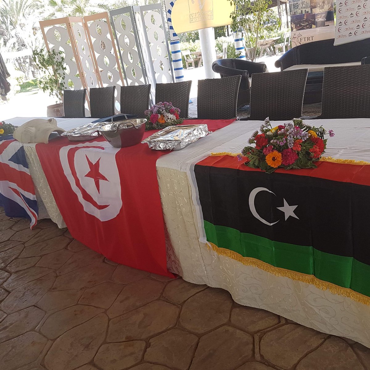 All the bakes are done and have been tasted by the judges 🥖🍞 Now all there’s left to do is wait for the winner to be announced! 🍀🤞🏼👩🏼‍🍳👨🏽‍🍳 #goodluck #goingforthegold #UKBakingTeam #FestivalInternationalduPain #Tunisia2018 #fingerscrossed <a href="/BakerTomsBread/">Baker Tom's Bread</a>