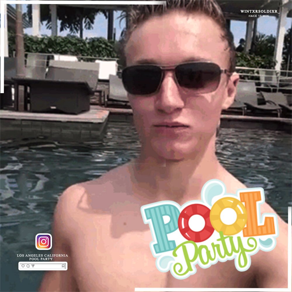 Wintxrsoldixr_'s tweet photo. 30.03
🍻| Pool Party With My Friends.
Me siento feliz de disfrutar un día en compañía de mis amigos, ya nos hacia falta un día así.
#PoolPartyInLA https://t.co/9FQlZXxacN