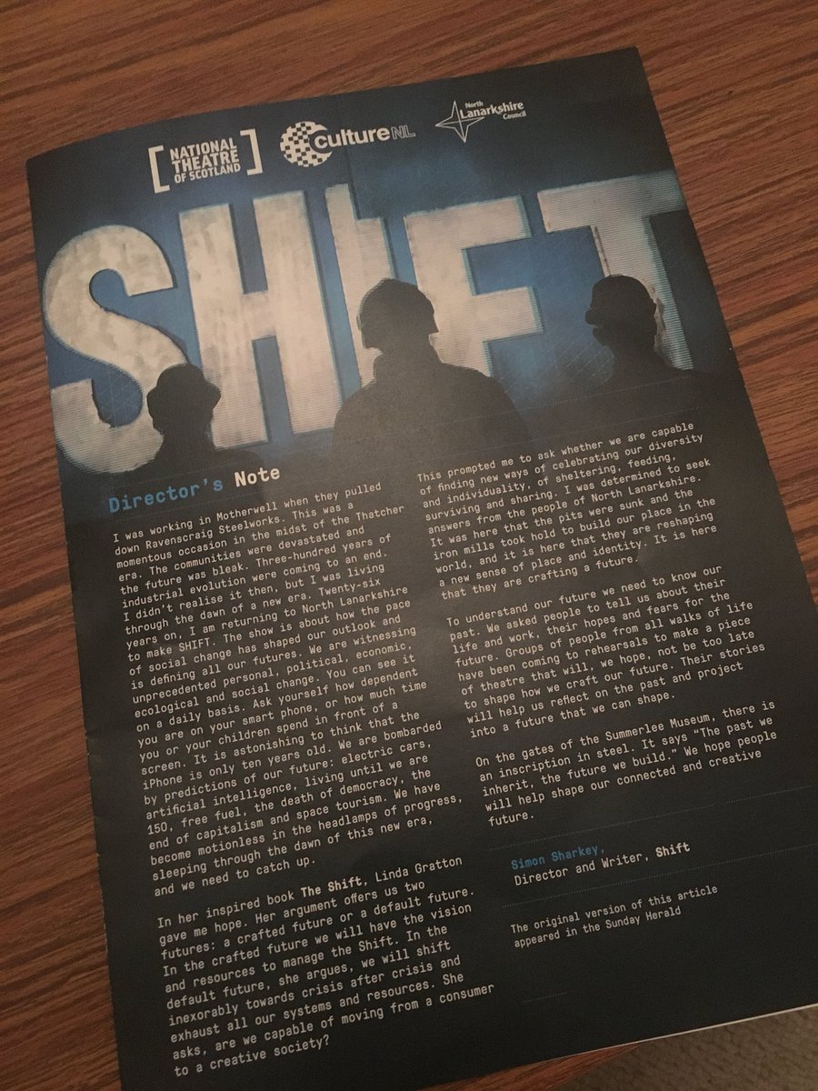 ScottishTUC's tweet photo. An absolute must-see show this weekend @SummerleeMuseum 
The #NLShift oral history project culminates in an outdoor performance bringing community cast members and audience together to look at people’s work and lives in Lanarkshire past, present, and future. Outstanding. https://t.co/mGOWyhxxbl