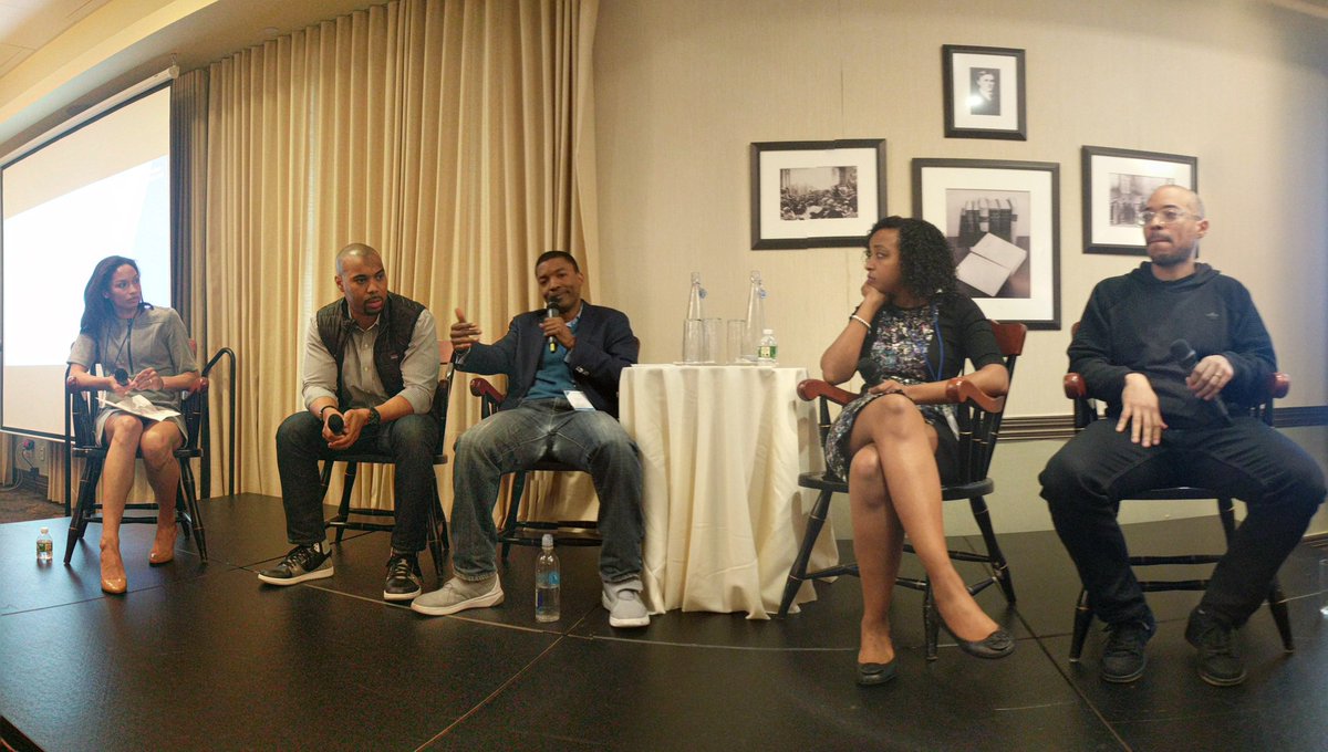 ColumbiaBBSA's tweet image. "You need to learn something new every quarter." Great insights at venture capital panel, #cbselevate conf. AI *will* fundamentally change the way we work, and no one's job is safe – even VC folks.

Rebecca Allen @TheValuesVC @denmark313 @PopeNotOlivia @kagisobond @Columbia_Biz