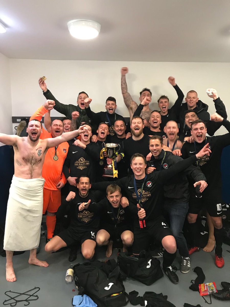 MBSFC's tweet image. Celebrations continue for the cup champions @Scottish_AFF