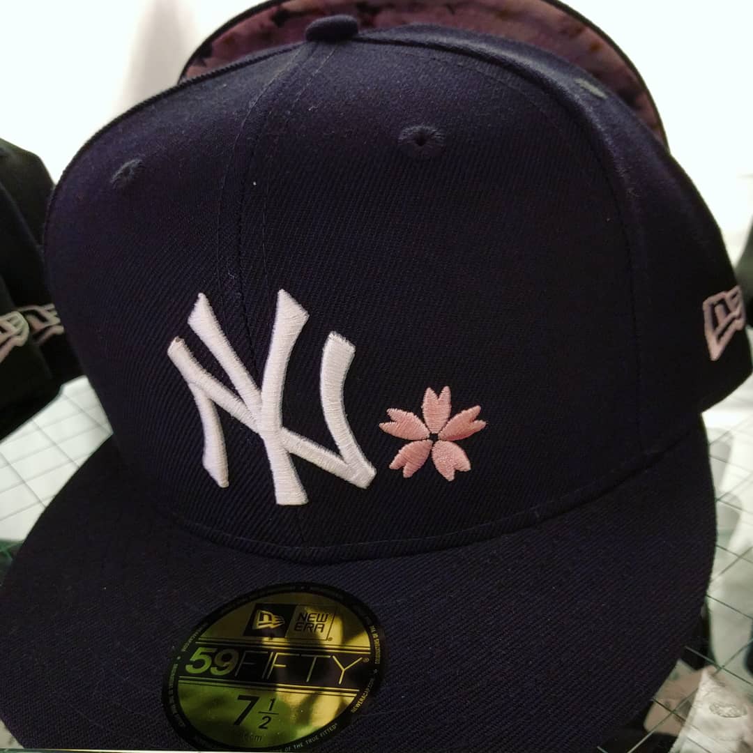 Anime NYC on Twitter "Yankees Cherry Blossom Cap at Narita Airport