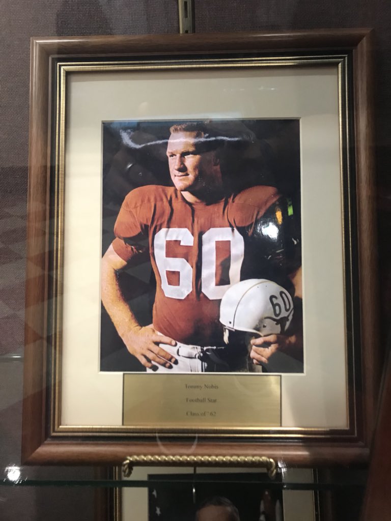 EnriquezCoach's tweet photo. Walking around between shows and found these... The HS of Tommy Nobis... #UT60 https://t.co/mIHcGIr70E