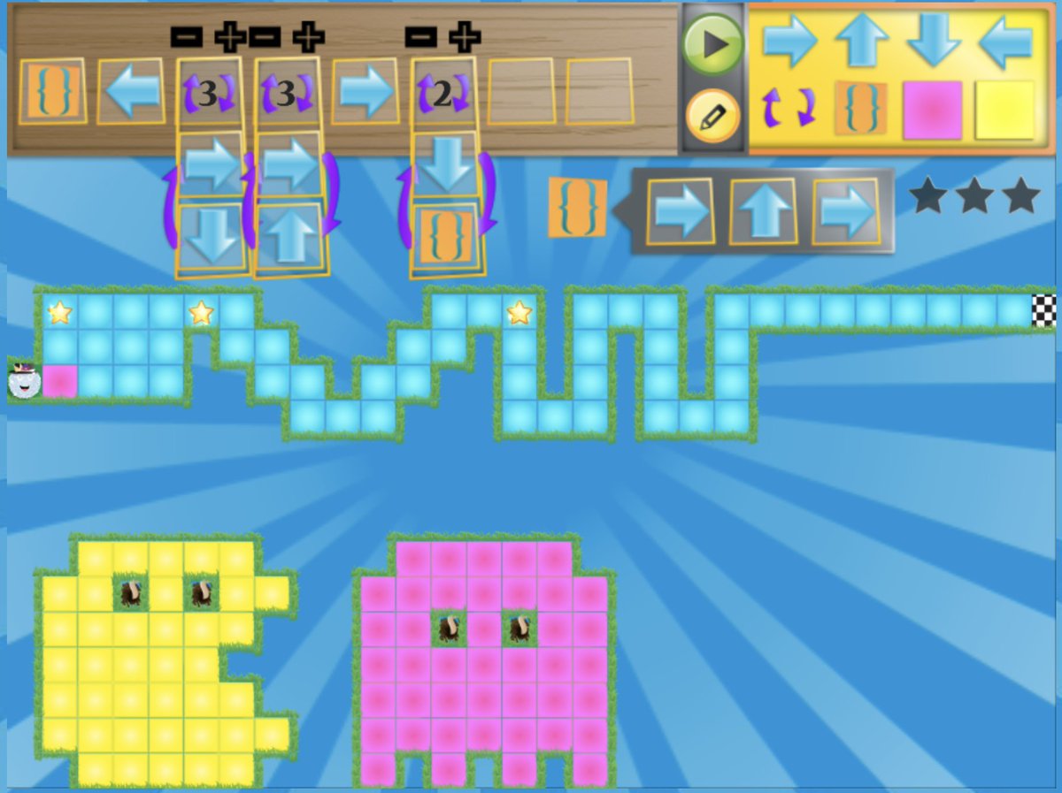 kodable's tweet photo. BLOWN AWAY by the creative maze designs submitted to the #MazeMakerChallenge! Top 20 finalists coming soon! #kidscancode https://t.co/XlHNC0s12L