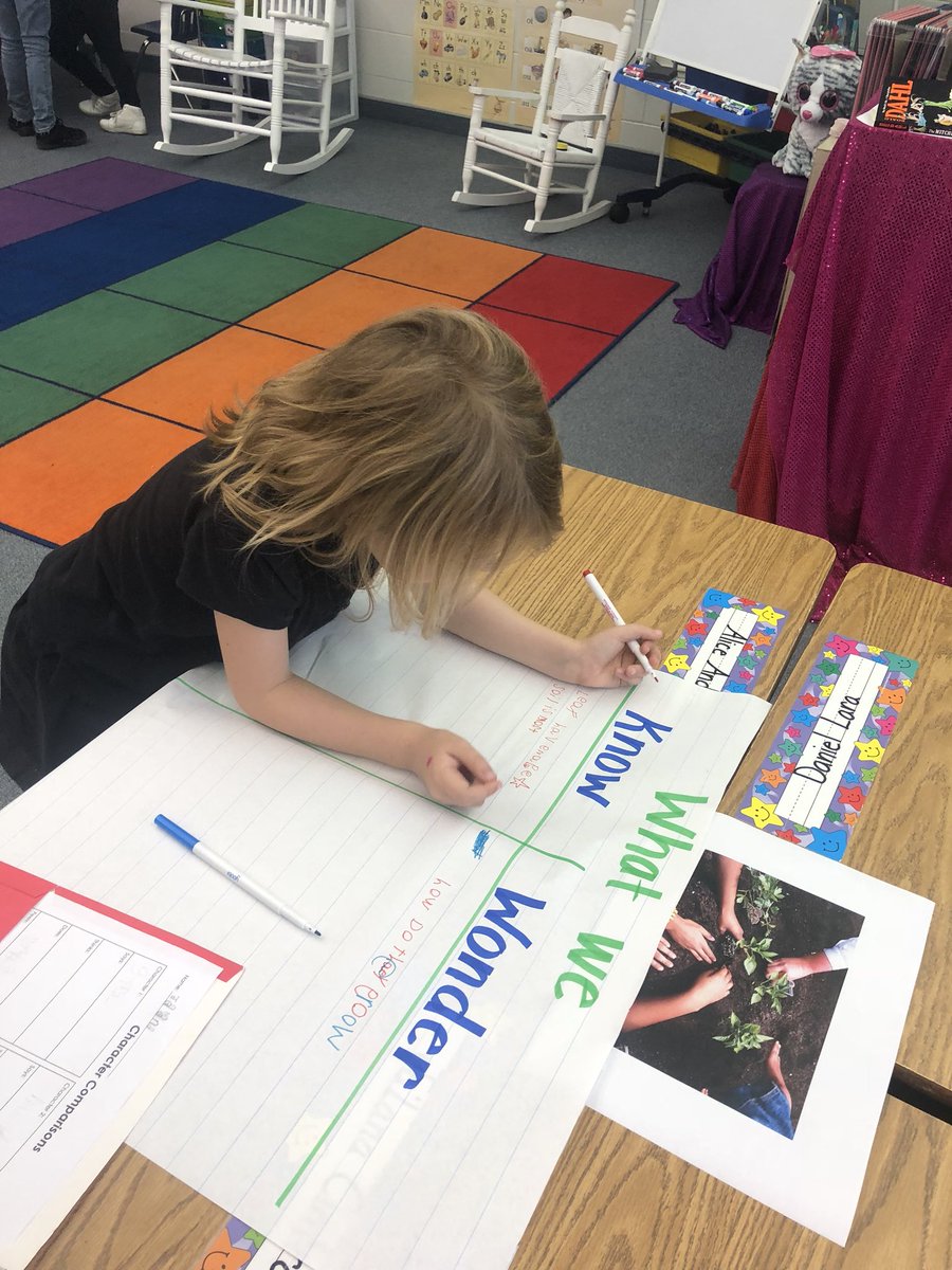 ChloeRomeo813's tweet photo. 2nd graders doing #SOS Visual Walkabout to make connections and ask Q’s about plant life cycles. @MCPS_STEAM @DiscoveryEd https://t.co/0Cgig7tXv2