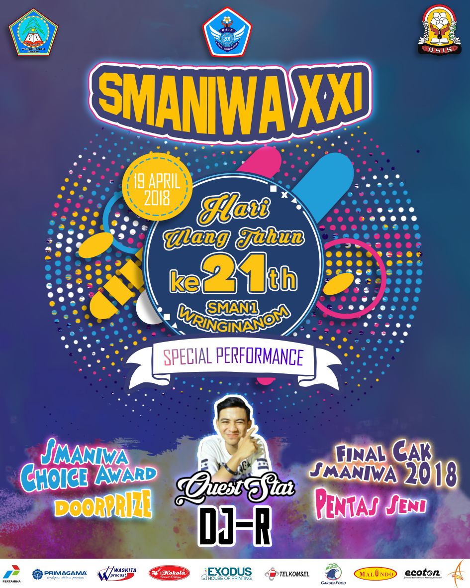 "SMANIWA XXI" 19 april puncak HUT smaniwa