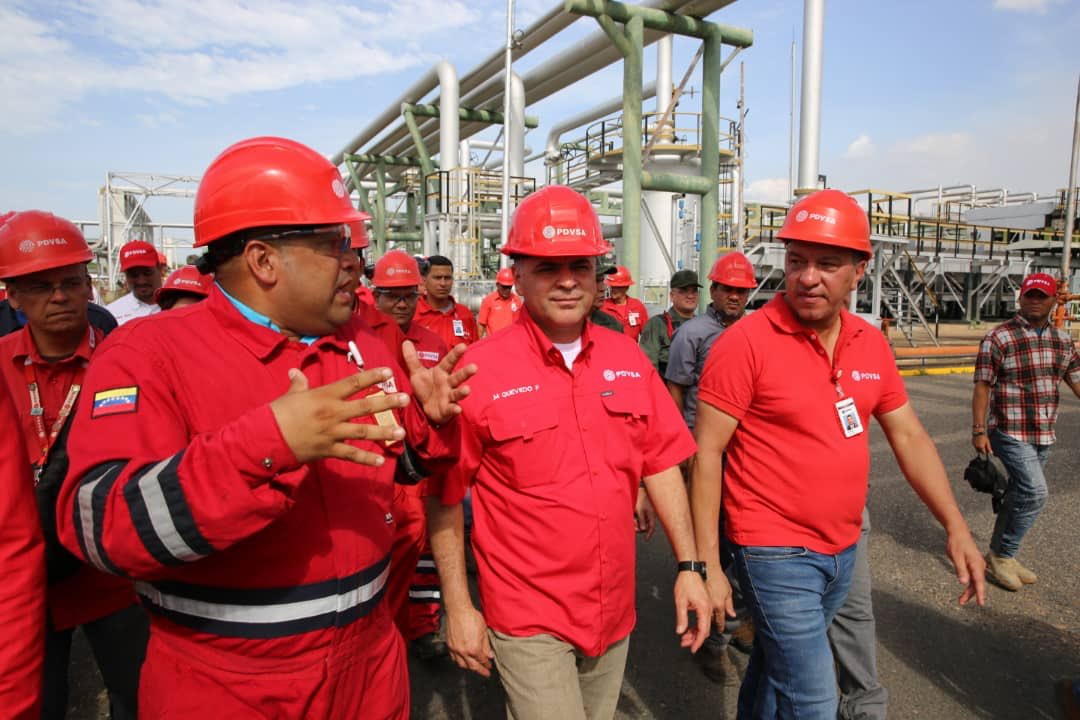 Petróleos de Venezuela, S.A. on Twitter "🇻🇪🏭 Ministro MQuevedoF