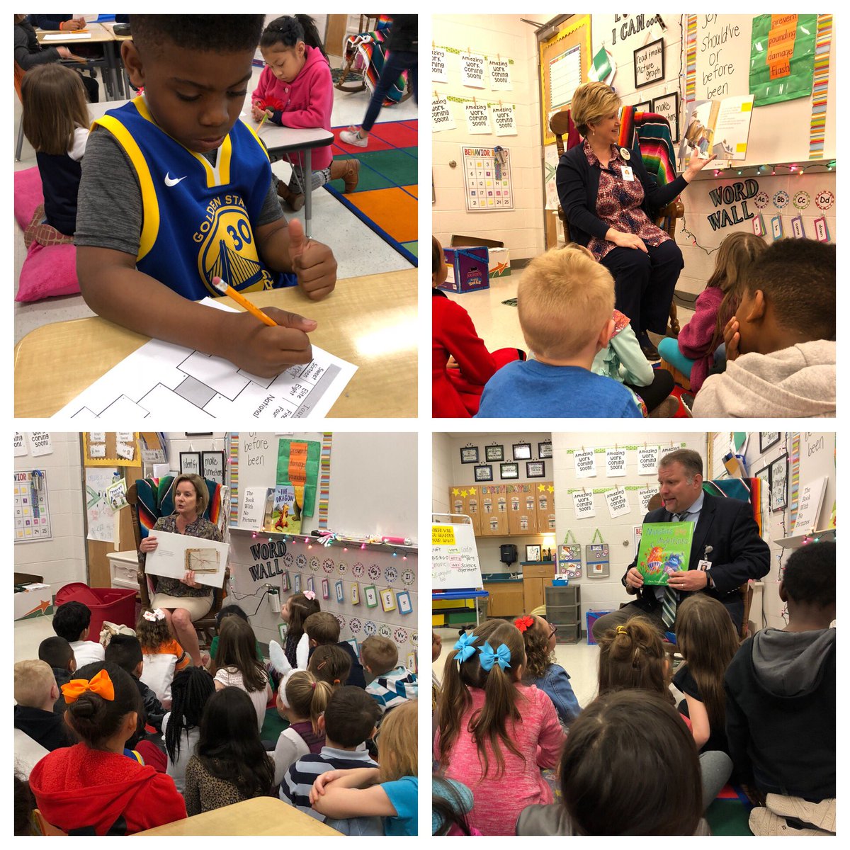 Mrs_Flora_'s tweet photo. Woah!! Our Tournament of Books was a HUGE hit and our guest readers made it even more exciting! Thanks to everyone who came! 🏀📚 @kittycatsanders @causey_chris @JTMrobcoschools @MelanieDicker19 @Cheryl_di_K #weareRCSTN #iteachfirst #marchmadness https://t.co/TFzF6hJGXh
