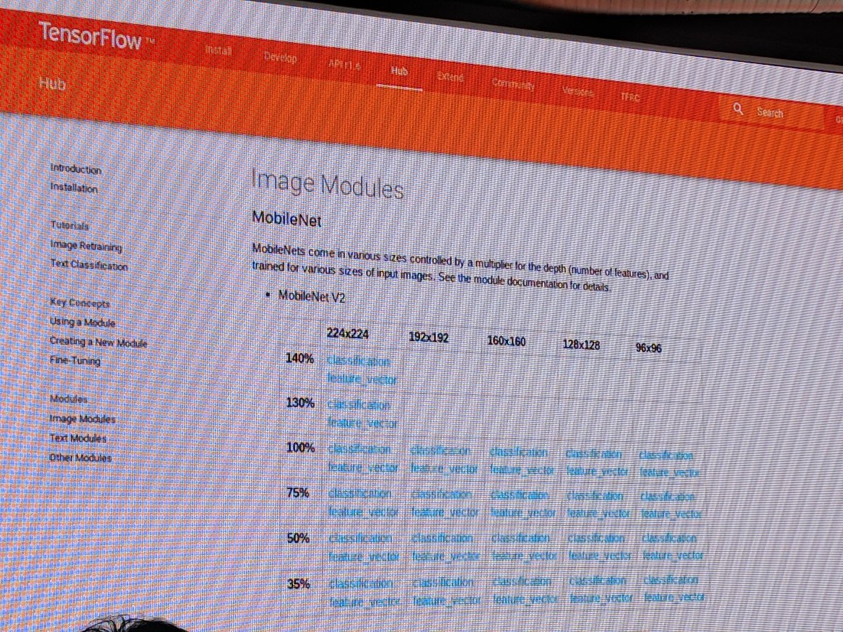 rahul_nlu's tweet image. Transfer learning on steroids. #TensorflowHub #TFDevSummit