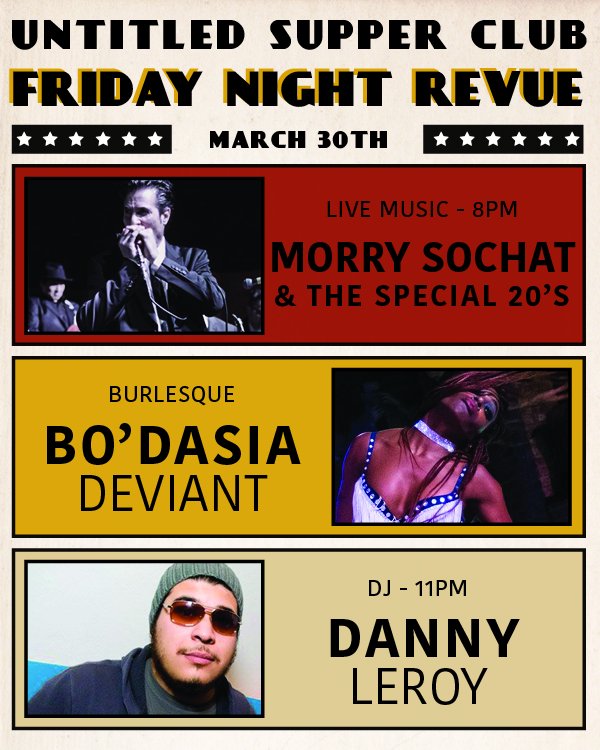 Untitled Supper Club tweet media