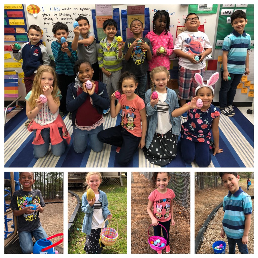 My EGG-CELLENT Honeybees!! 🐝 #Egghunt #Funinfirst #Letthembelittle #lovemyfirstiessomuch <a href="/DurantEagles/">Durant Elementary</a>