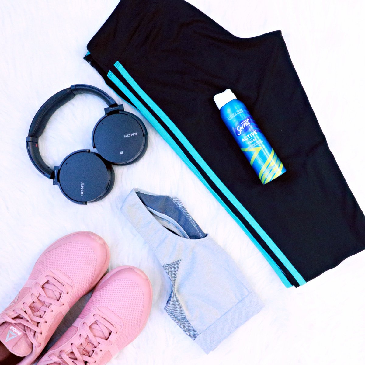 KobokoFitness's tweet photo. My plan is to train 3 times a week this month. So far so good. I might even make it to the gym and not worry about getting sweaty since my @SecretDeodorant will be working overtime to prevent odor and bring on the freshness #ChooseActive #SecretPartner https://t.co/gy99Y1OPhj