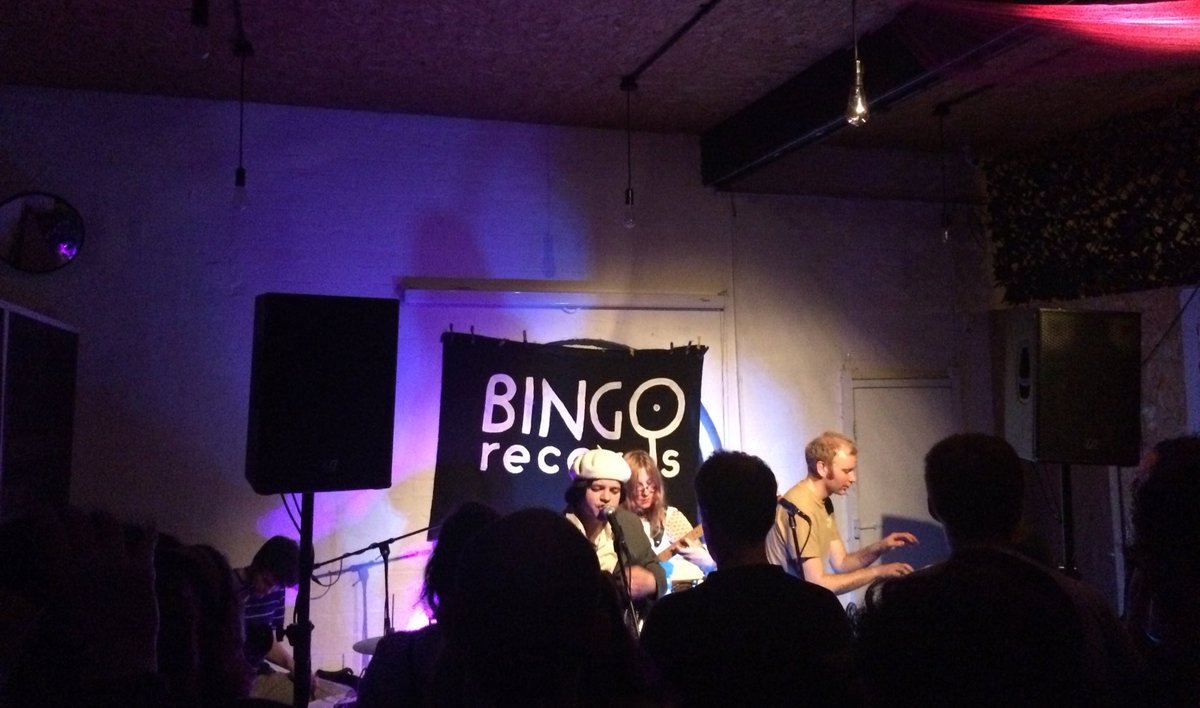 cowgirl_yvo's tweet photo. Great time tonight with @shedfire at the #BingoRecords showcase @HPBCLeeds. Four great bands from #Lancaster, including @MrBenAndTheBens. cc @BBCMarcRiley @BBC6Music https://t.co/3BP3V9rUIU