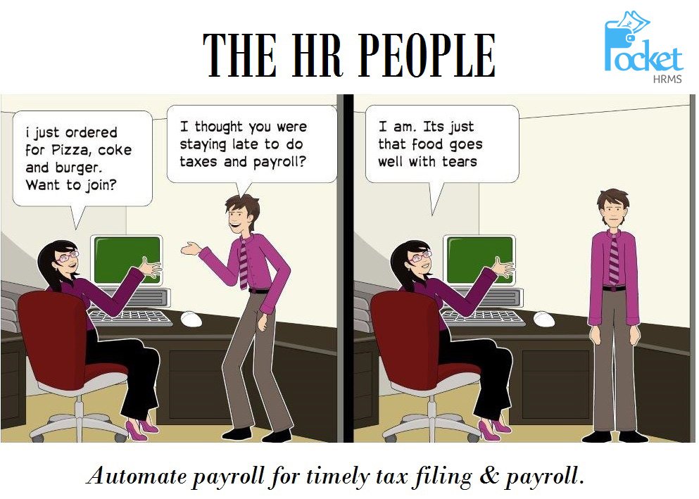 PocketHRMS's tweet photo. #HR's biggest nightmare is here!  
#TaxReturns #taxseason2018 #IncomeTaxReturns
https://t.co/ahByy4jtUP https://t.co/ZLASLe63aP
