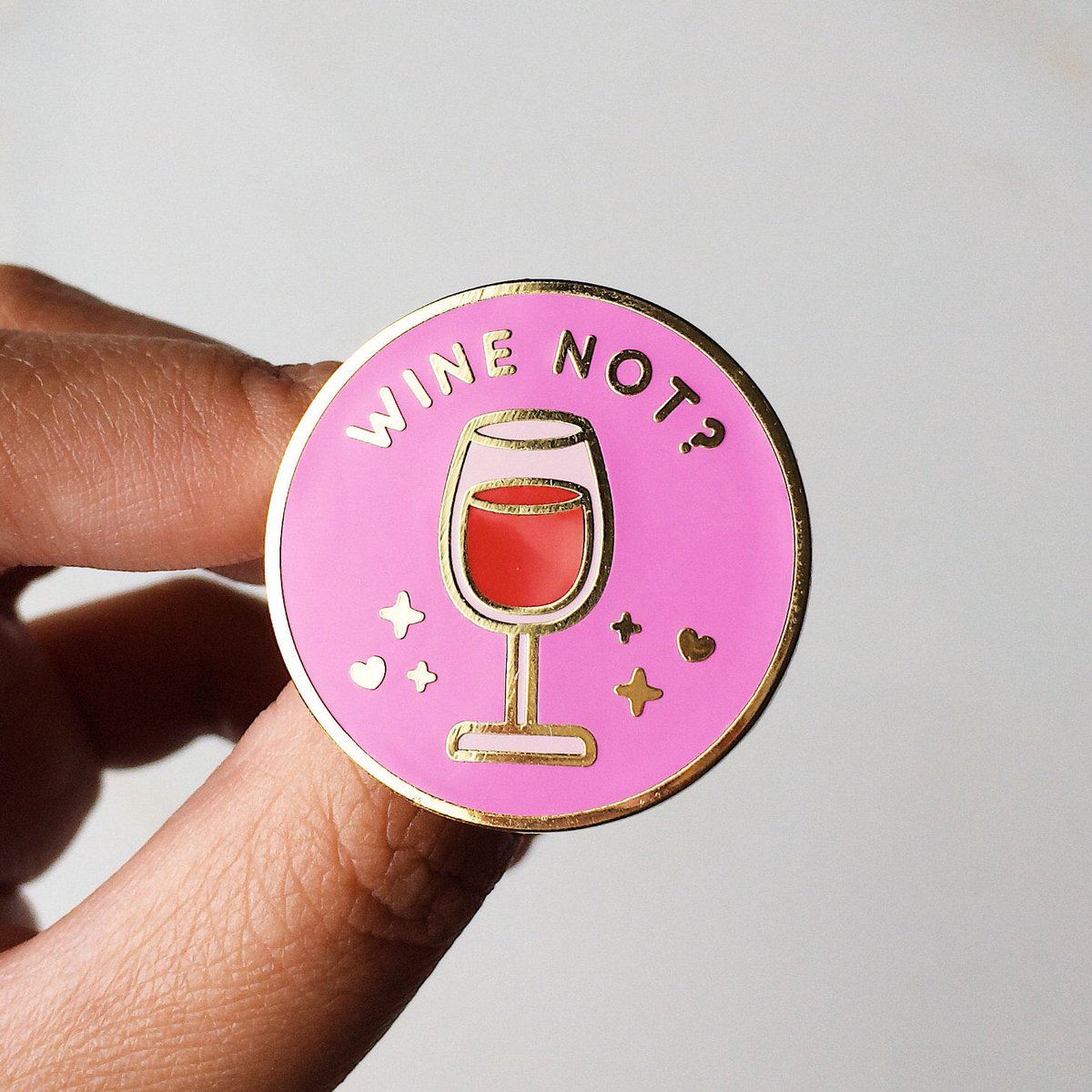 Excited to share the latest addition to my #etsy shop: Wine Not Enamel Pin (Red wine and White wine Variants) #accessories #pin #pink #blue #lapelpin #enamelpin #gift #wine #winelover #redwine #giftforwinelover #giftforher etsy.me/2Iilwe2