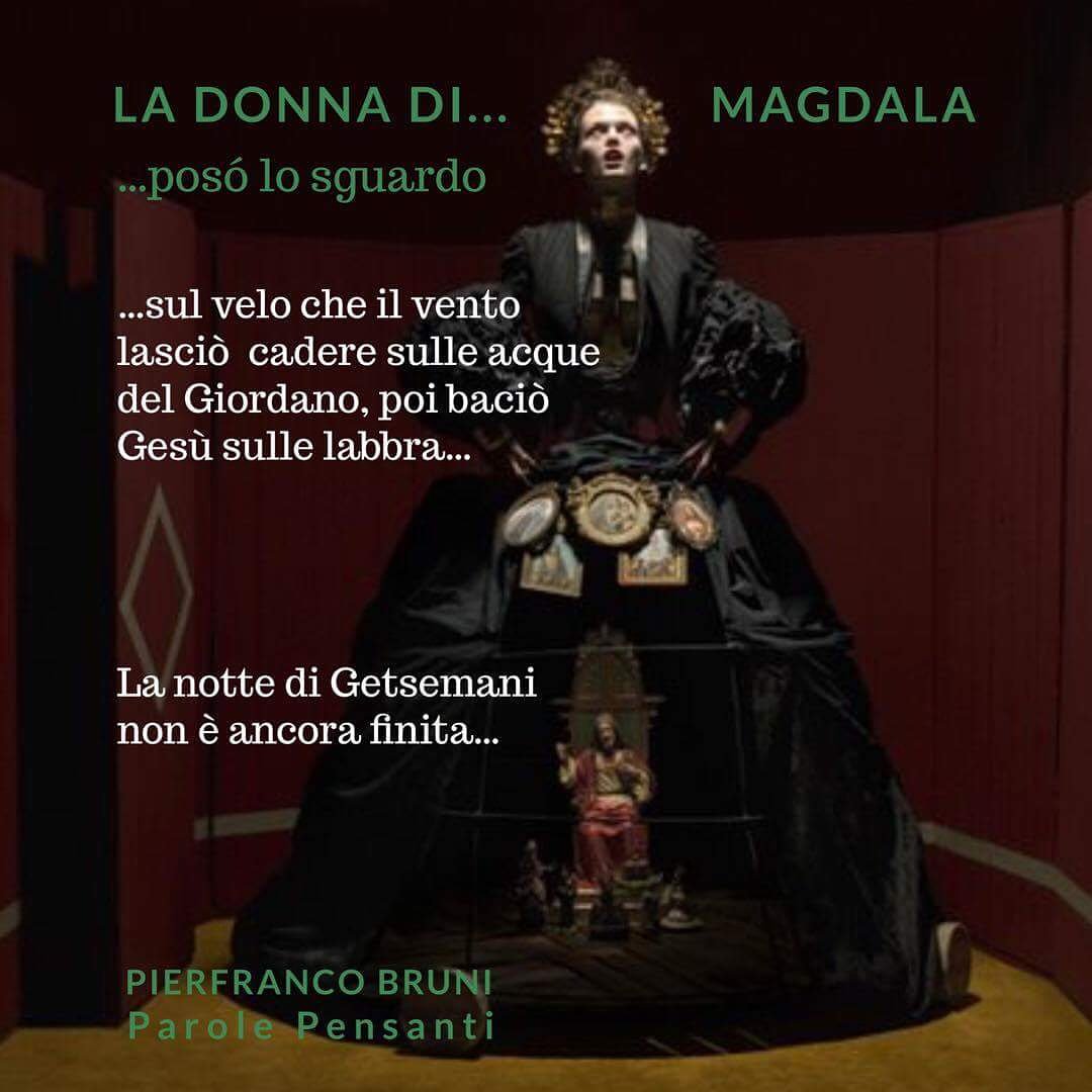 csrbruni's tweet photo. #PierfrancoBruni #DonnaMagdala #mostra #poesiavisiva con il #Vangelo di #Abshu #Tunisi #Cristoviandante #Maddalena #donnainamore https://t.co/J3ToY2cp31