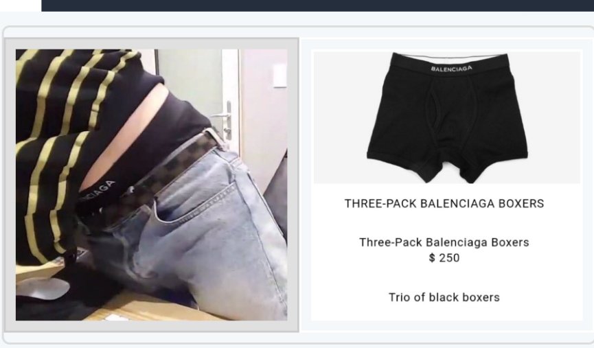 balenciaga underwear black