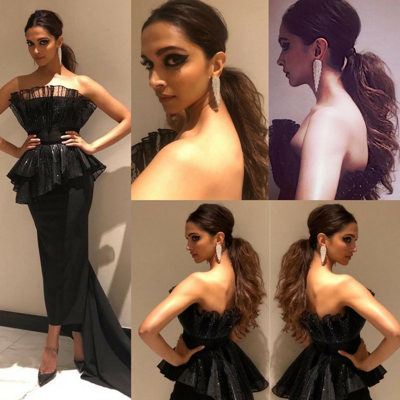 ZoomTV's tweet photo. .@deepikapadukone looked nothing but Classy &amp; Fabulous at the launch of @filmfareme #filmfareme https://t.co/KL32CM7Ff9
