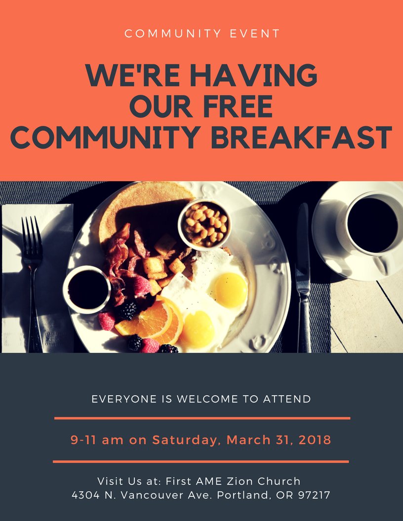 FirstAMEZion's tweet image. #free #breakfast #Saturday