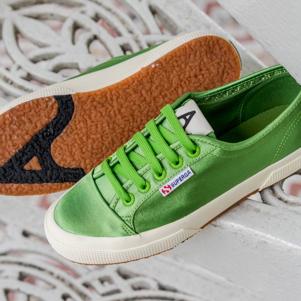alexa chung satin superga