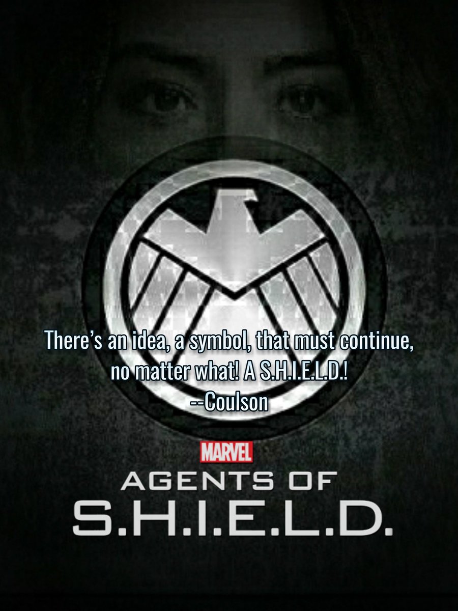 Fan art poster design from #SHIELD100 featuring @ChloeBennet4 as #daisyjohnson and a quote by @clarkgregg as #agentcoulson. #AgentsofSHIELD  @AgentsofSHIELD