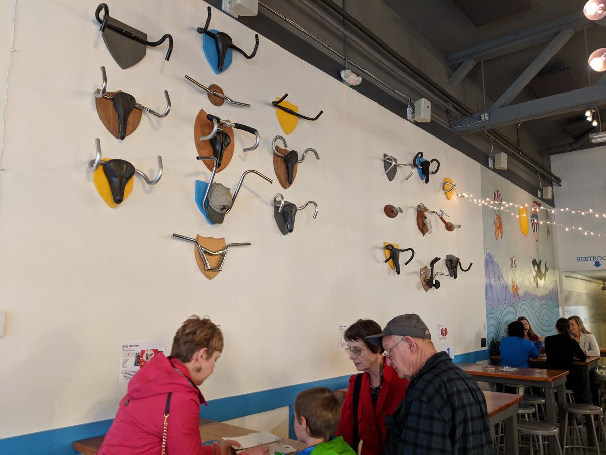 RickGlos's tweet photo. Alternative mounts at the Flying Bike cooperative @flyingbikecoop. https://t.co/3ee6fYg2K2