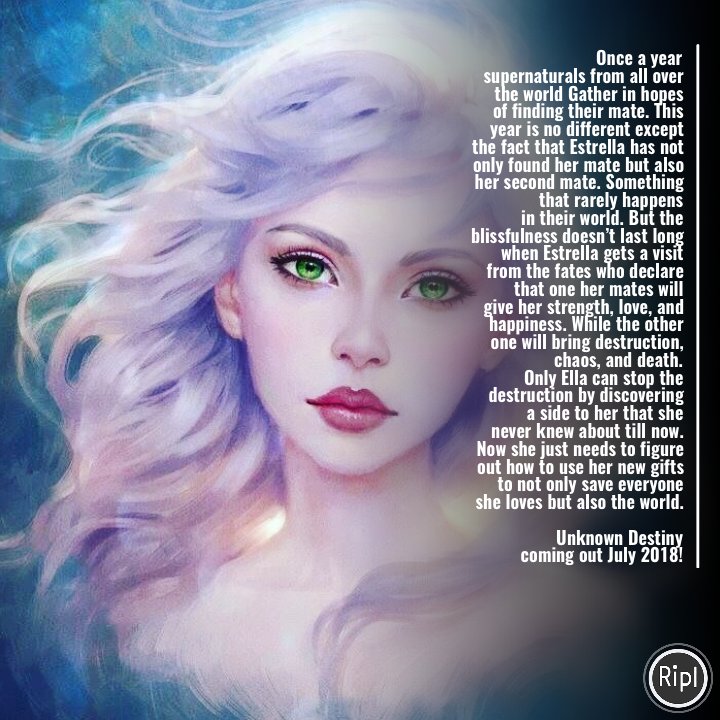 Unknown Destiny coming out July 2018. And now available for pre-order. #culture via ripl.com