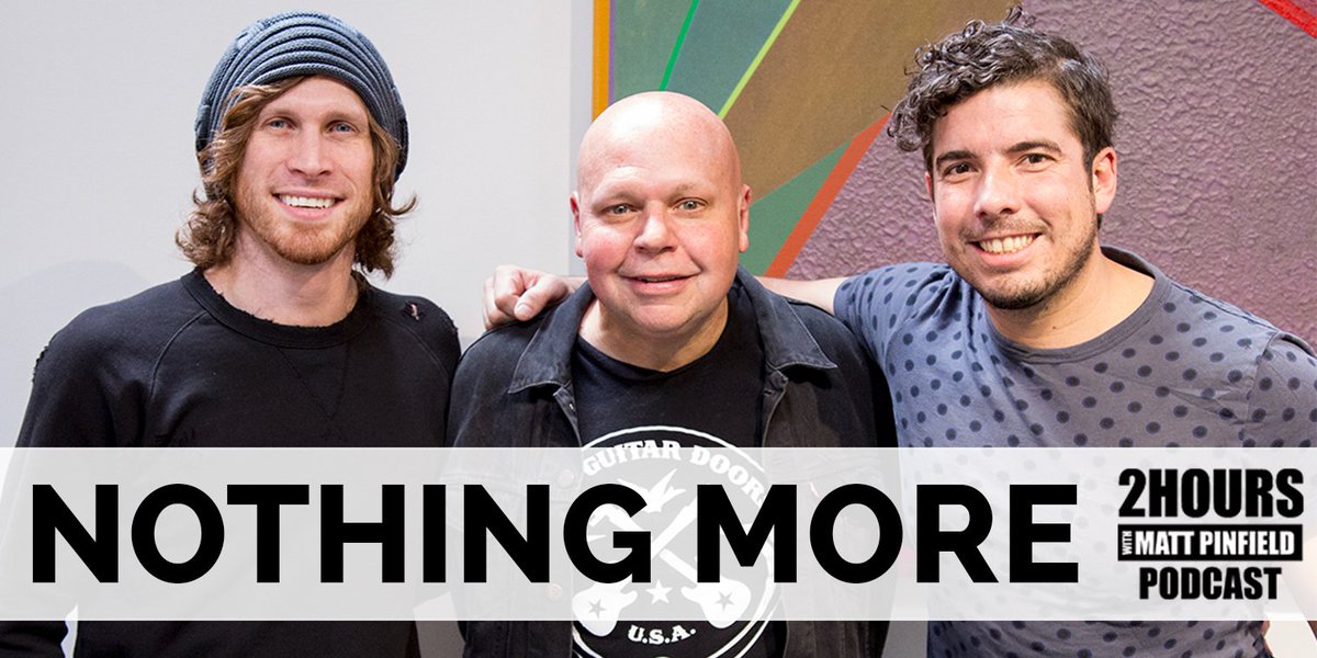 2hoursPinfield's tweet image. #ICYMI check out yesterday's chats with Jonny/Daniel from @nothingmorerock and the party ambassador himself @AndrewWK! Their talking new music and so much more on the #2HOURS with @mattpinfield #podcast ow.ly/deOi30jf1EJ