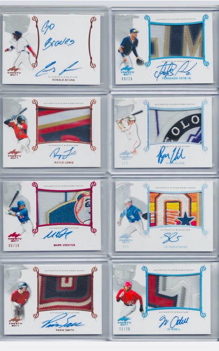 nowaitbreaks's tweet photo. Couple monster cases of 2017 Leaf Trinity Baseball. @leafceo @Leaf_Cards #makingagreatproduct#realisticROI @SHOWYOURHITS @TradingCardBlog @ChecklistsforUS @Braves @Brewers @Mets @Dodgers https://t.co/pAoQGtjC5t