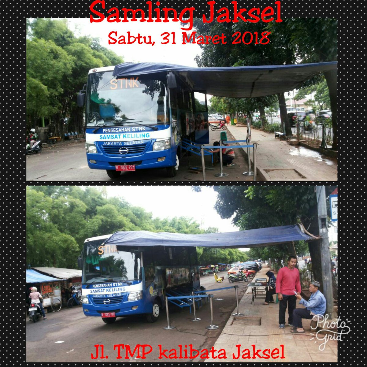 HermantoSh0303's tweet photo. Assalamu'alaikum Wr Wb
Pelayanan Samling Samsat Jaksel
Sabtu, 31 Maret 2018. Jam 08:00 wib s/d 12:00 wib. Lokasi Depan Pol Pos TMP Kalibata. @TMCPoldaMetro @NTMCLantasPolri @samsatmetrojaya @RadioElshinta @HumasPajakJkt #BPRD @kring_pajak @Restro_Jaksel https://t.co/JyJiuXcJib