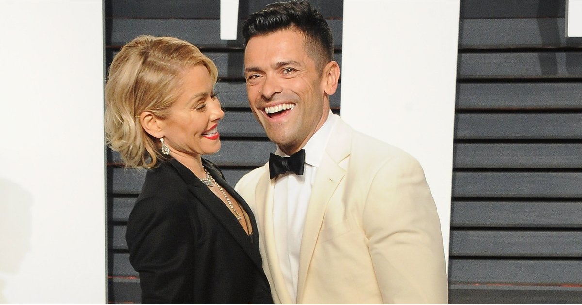 Kelly Ripa Sent a Naughty Birthday Wish to Mark Consuelos, and Now We Need a Cold Shower  