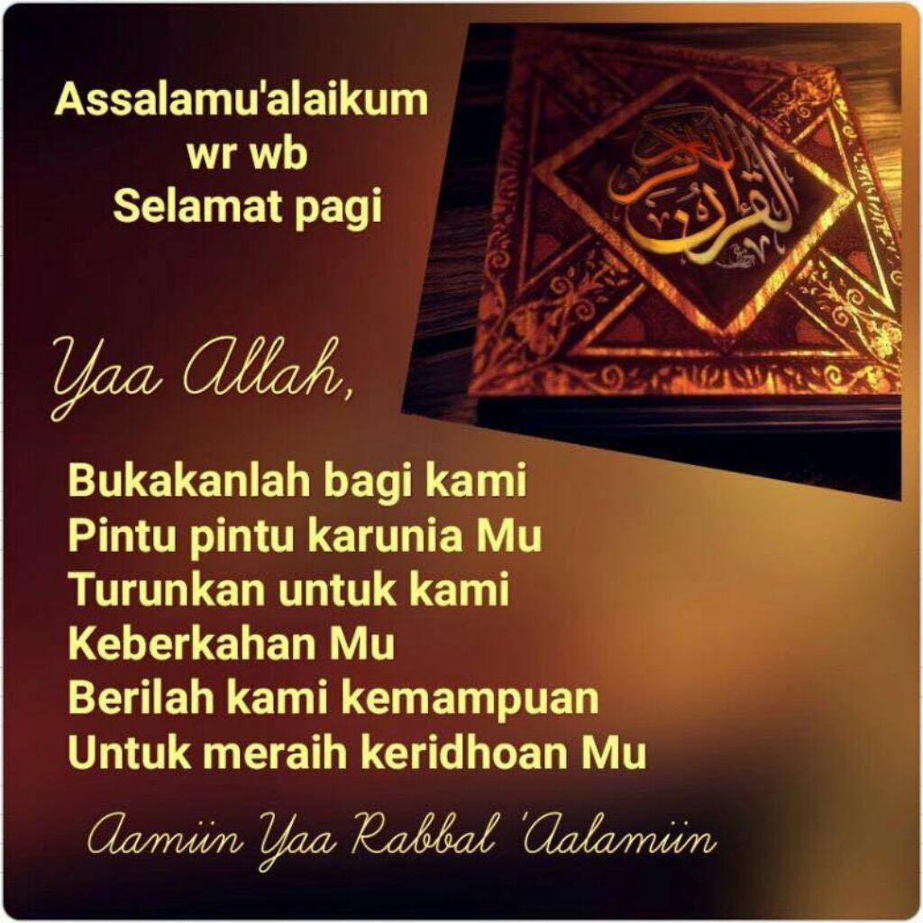 ASasmoyo's tweet photo. #Bismillah
#Semangat pagi 💪💪
#Salam sehat &amp; sukses https://t.co/rKdbeydRft