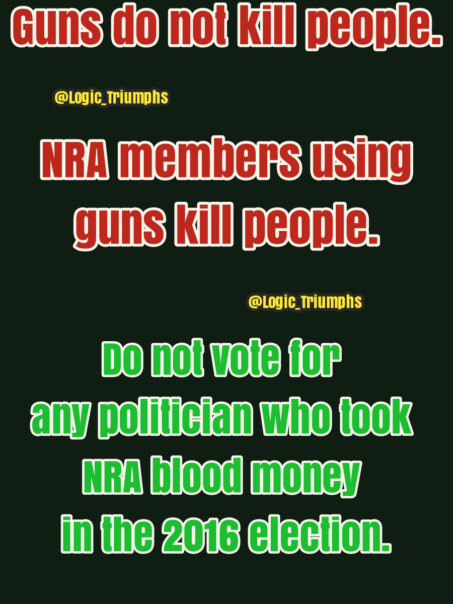 #NRA #NRABloodMoney @NRA @DLoesch #Parkland #EmmaGonzalez #DavidHogg @Emma4Change @davidhogg111