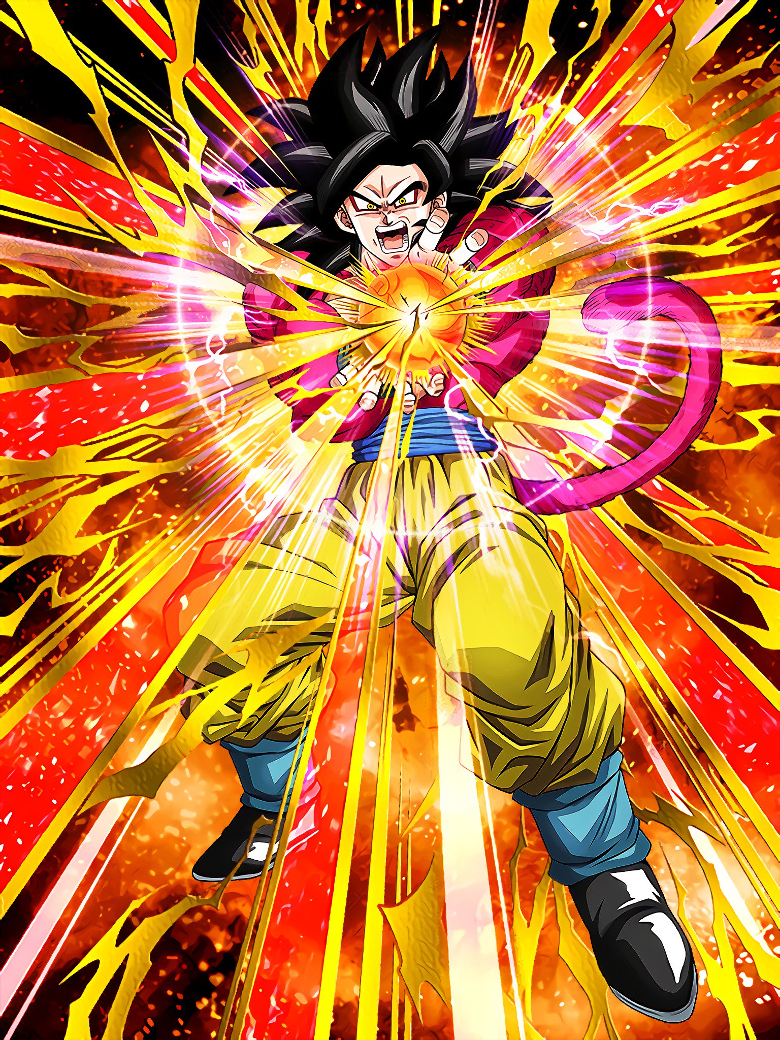 Hydros Dokkanbattle Ultimate Super Saiyan Super Saiyan 4 Goku Character Hd Version ドッカンバトル 究極進化の超サイヤ人 超サイヤ人4孫悟空 Dokkanbattleglobal Dokkanbattlejp Dragonballz Dragonballsuper T Co Lwpmgcuqwy