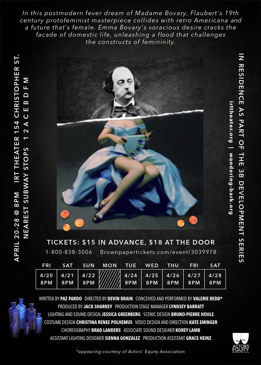 ValerieRedd's tweet photo. So excited to be in rehearsals for YOU/EMMA, a new solo show written by my fellow LAMDA classmate Paz Pardo! #LAMDAdrama #LAMDAproud #Dsforever #soloshow #MadameBovary https://t.co/ZJRotJ3tYx